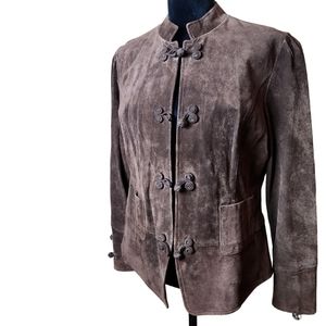 ❌️❌️ SOLD❌️❌️JJILL BROWN JACKET SZ.M
